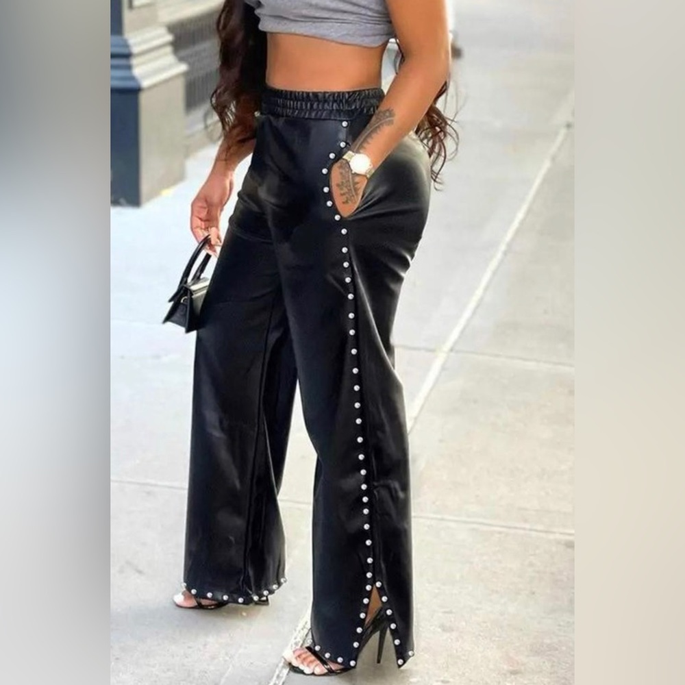 Studded pants